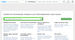 Desktop Screenshot of nizhnevartovsk.4geo.ru